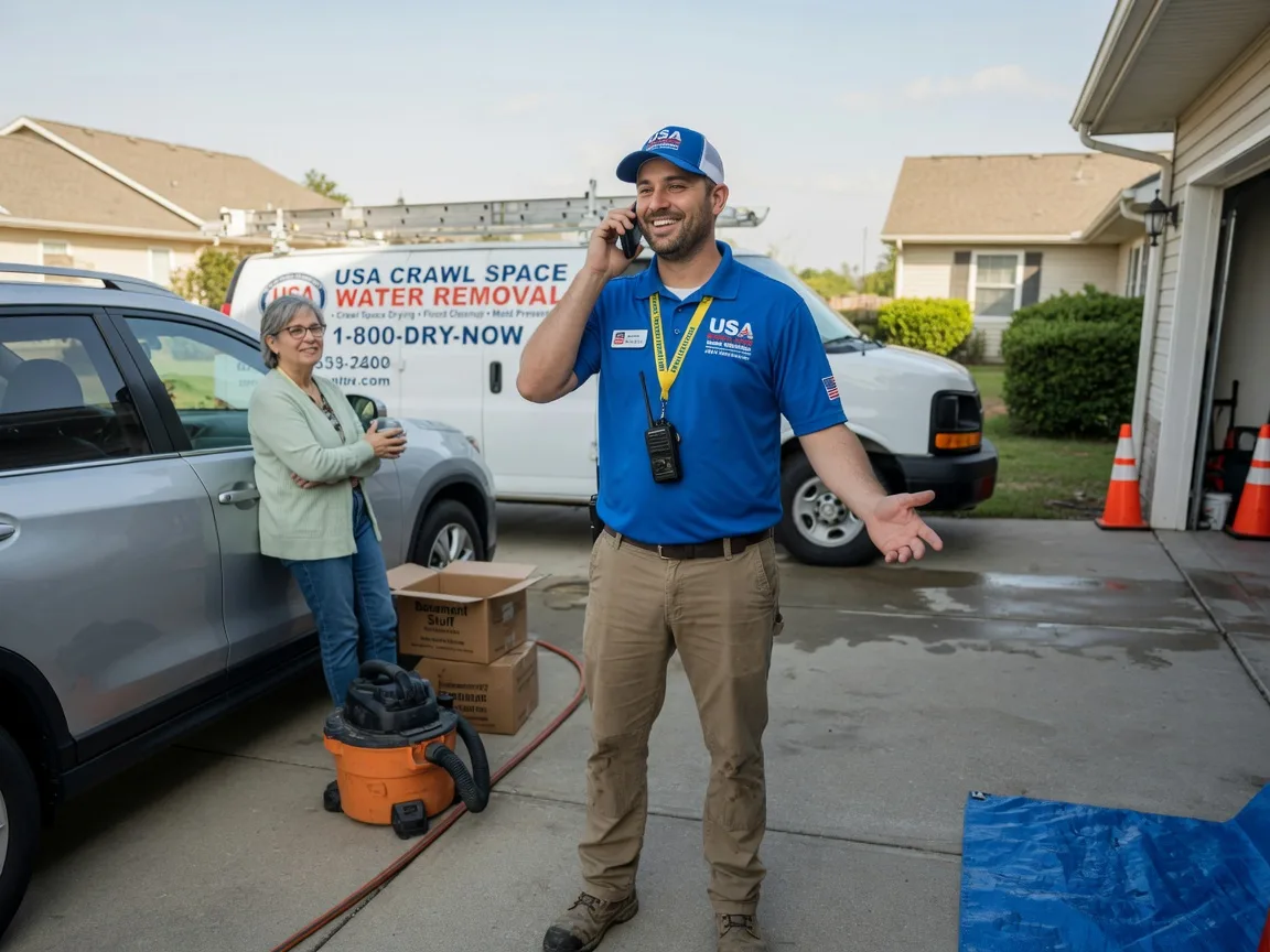 Crawl Space Water Removal Jemison, AL FAQs